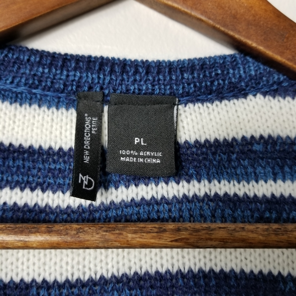 New Direction Petite large knit cardigan - Picture 8 of 11